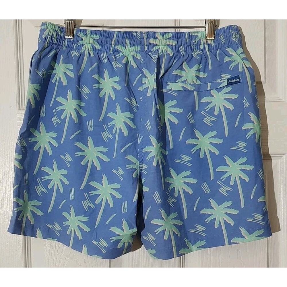 Men's Chubbies The Frond Burgundy’s 5.5" Classic Swim Trunks Shorts - XL NWT - Picture 4 of 8